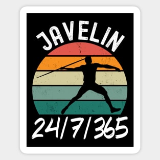 Javelin Throw 24 7 365 Sticker